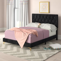 Elora upholstered on sale standard bed